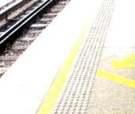 тактильная плитка направляющая - модель 1