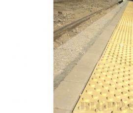 тактильная плитка продольная - модель 1