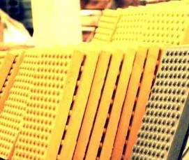 тактильная плитка стальная - модель 4