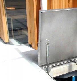 техническая дверь в подвал - тип 2