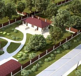 техническая планировка участка - тип 4