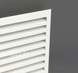 технические двери с вентиляционной решеткой - тип 1