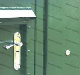 технические двери с вентиляционной решеткой - тип 2