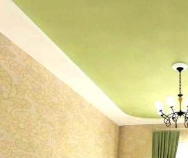 текстильные натяжные потолки - модель 2