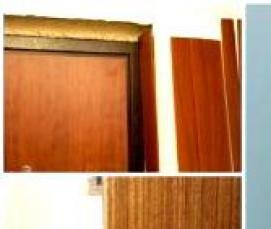 телескопические наличники на межкомнатные двери - модель 4