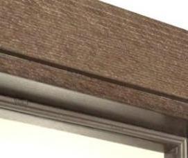 телескопические наличники на межкомнатные двери - модель 3