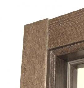 телескопический наличник на двери - тип 4