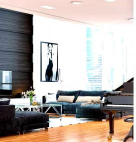 темные межкомнатные двери - модель 4