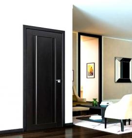 темные межкомнатные двери - модель 3