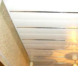 темные подвесные потолки - вариант 1