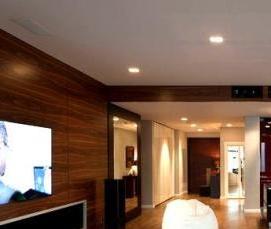 темные подвесные потолки - вариант 2