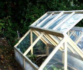 теплица домиком - модель 1
