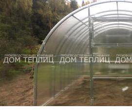теплица двойная дуга оцинкованная - вариант 4