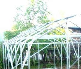 теплица двухскатная - вариант 1