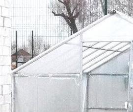 теплица двухскатная - вариант 3