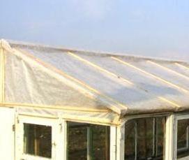 теплица из алюминиевых рам - вариант 4