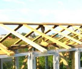 теплица из металлопластиковых окон - вариант 4