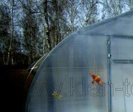 теплица из оцинковки - вариант 3