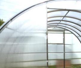 теплица из поликарбоната люкс усиленная - тип 1