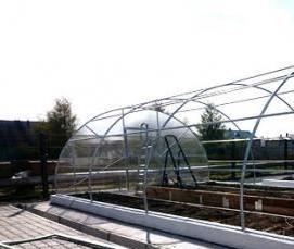 теплица из поликарбоната люкс усиленная - тип 3