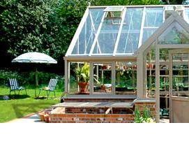 теплица из стеклопакетов - вариант 2