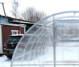 теплица капля сверхпрочная - модель 4