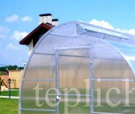 теплица кремлевская с открывающейся крышей - тип 1