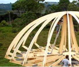 теплица круглая купольная - тип 1