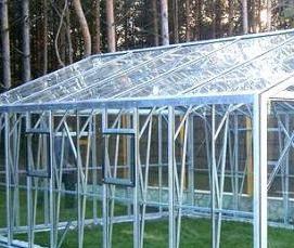 теплица металлопластиковая - вариант 3