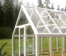 теплица металлопластиковая - вариант 2
