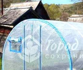 теплица с армированным чехлом - тип 1