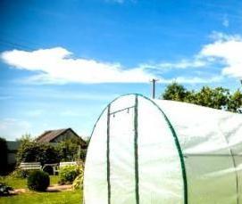 теплица с армированным чехлом - тип 4