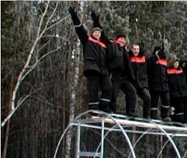 теплица с цельными дугами - модель 3