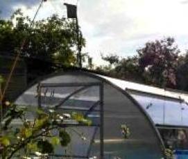 теплица с открывающимися боками - модель 1