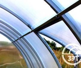 теплица с открывающимися форточками - вариант 3