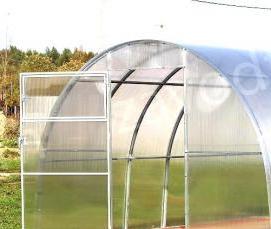 теплица с открывающимися форточками - вариант 2