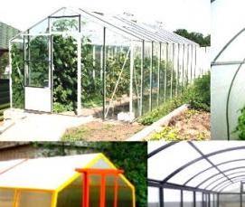 теплица сборная с армированной пленкой - тип 2