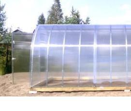теплица сварная из профильной трубы - тип 4