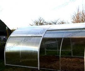 теплица тюльпан с открывающимися боками - модель 3