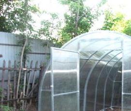 теплица усиленная - модель 1