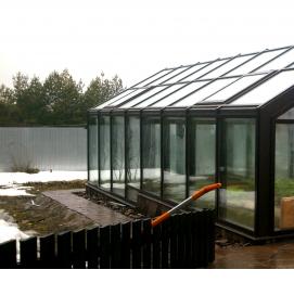 теплицы алюминиевые из стекла - вариант 1