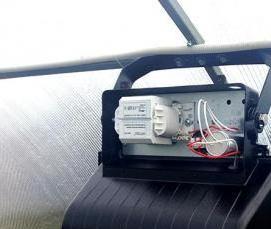 теплицы автоматическая из поликарбоната - модель 3