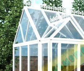 теплицы из алюминия - модель 4