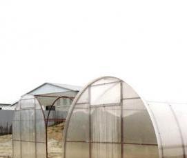 теплицы из поликарбоната капля усиленные - вариант 3