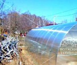 теплицы каплевидные усиленные - тип 4