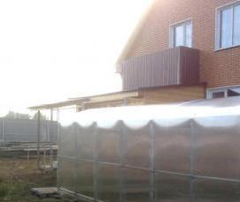 теплицы квадратные прямостенные - модель 3