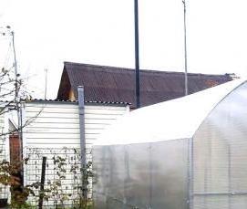 теплицы окрашенные - модель 4