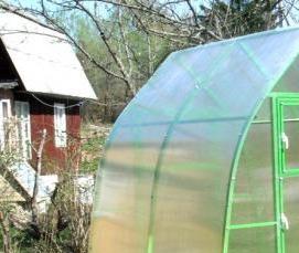 теплицы окрашенные - модель 3