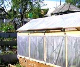 теплицы с открывающимися боковинами - модель 3