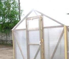 теплицы с открывающимися крышками - вариант 4